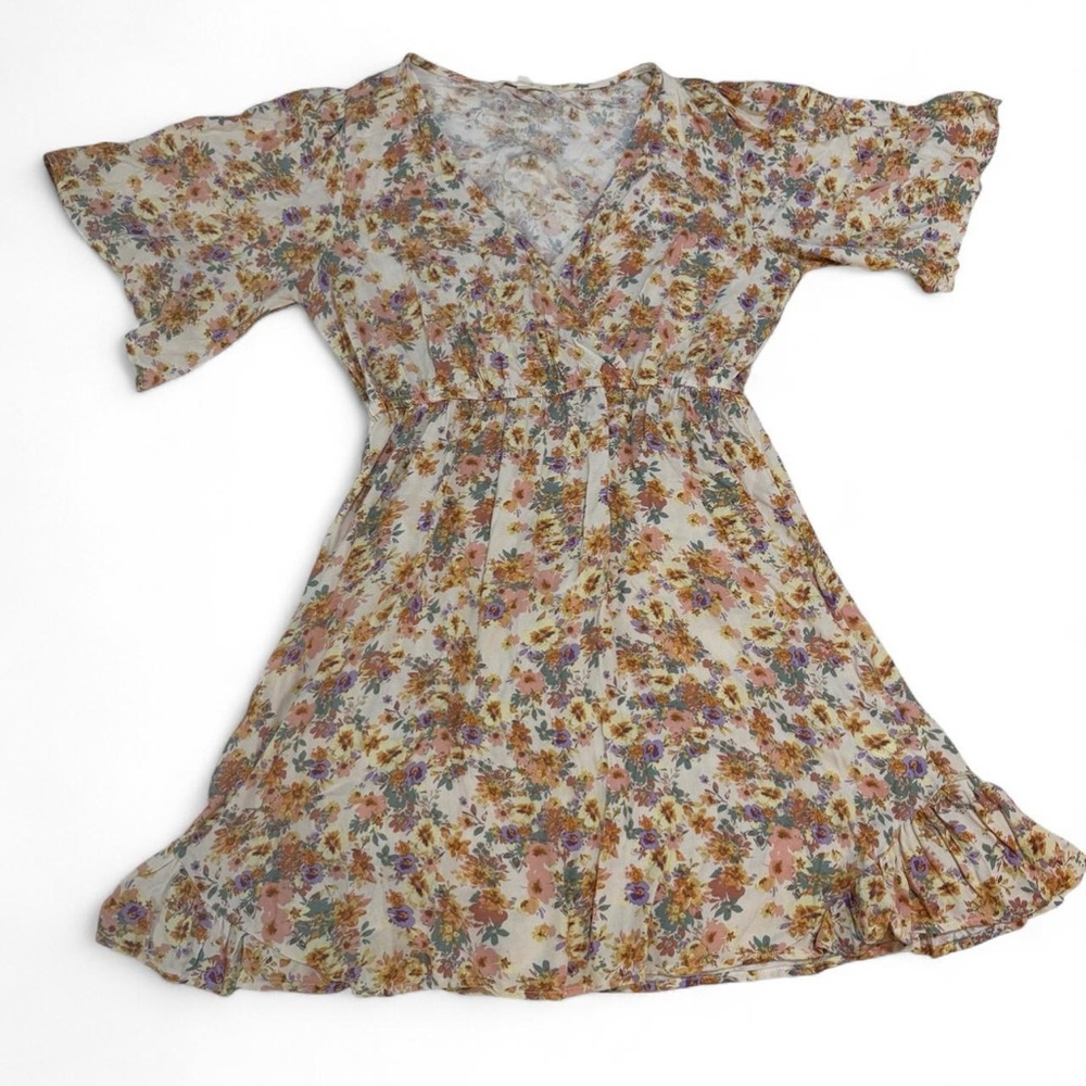 Rewind Floral A-Line Dress - Picture 1 of 5